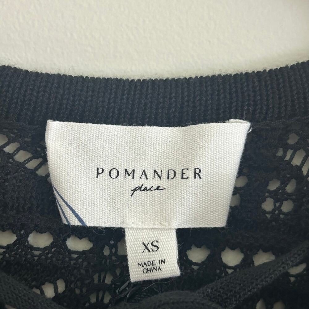 NWT Pomander Place Crochet Knit Cover Up Sz XS - Picture 5 of 10